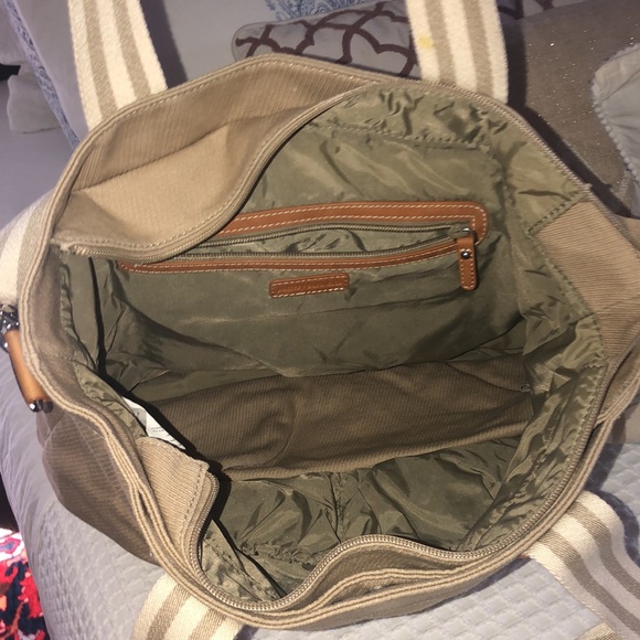 DONATED - Beige Classic pottery barn kids baby diaper bag - Picture 8 of 16